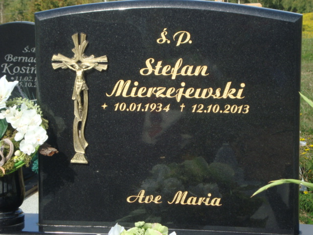 Stefan Mierzejewski 1934 Elbląg - Grobonet - Wyszukiwarka osób pochowanych