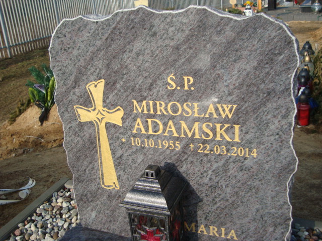 Mirosław Adamski 1955 Elbląg - Grobonet - Wyszukiwarka osób pochowanych
