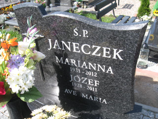 Marianna Janeczek 1931 Elbląg - Grobonet - Wyszukiwarka osób pochowanych