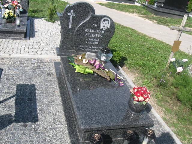 Grób Waldemar Scheffs