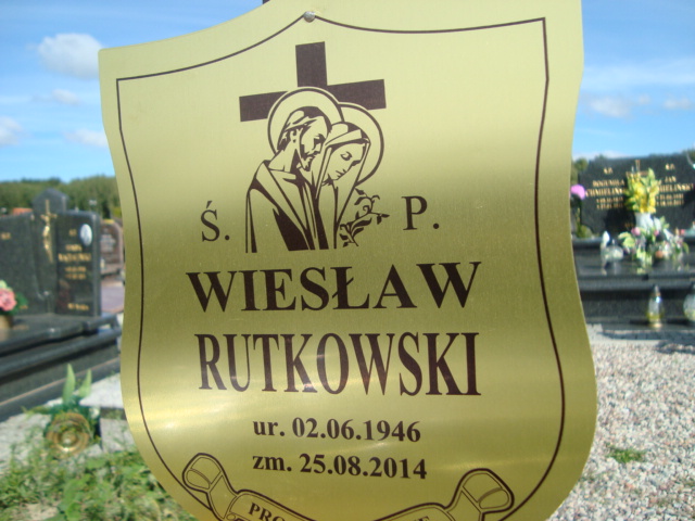 Wiesław Rutkowski 1946 Elbląg - Grobonet - Wyszukiwarka osób pochowanych