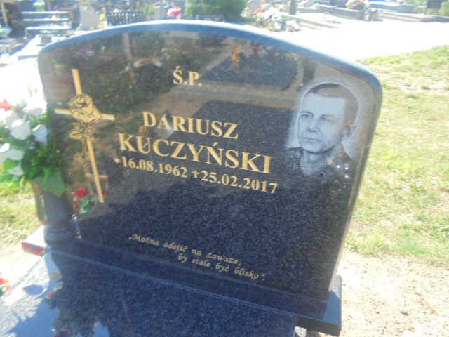 Dariusz   Mariusz Kuczyński 1962 Elbląg - Grobonet - Wyszukiwarka osób pochowanych
