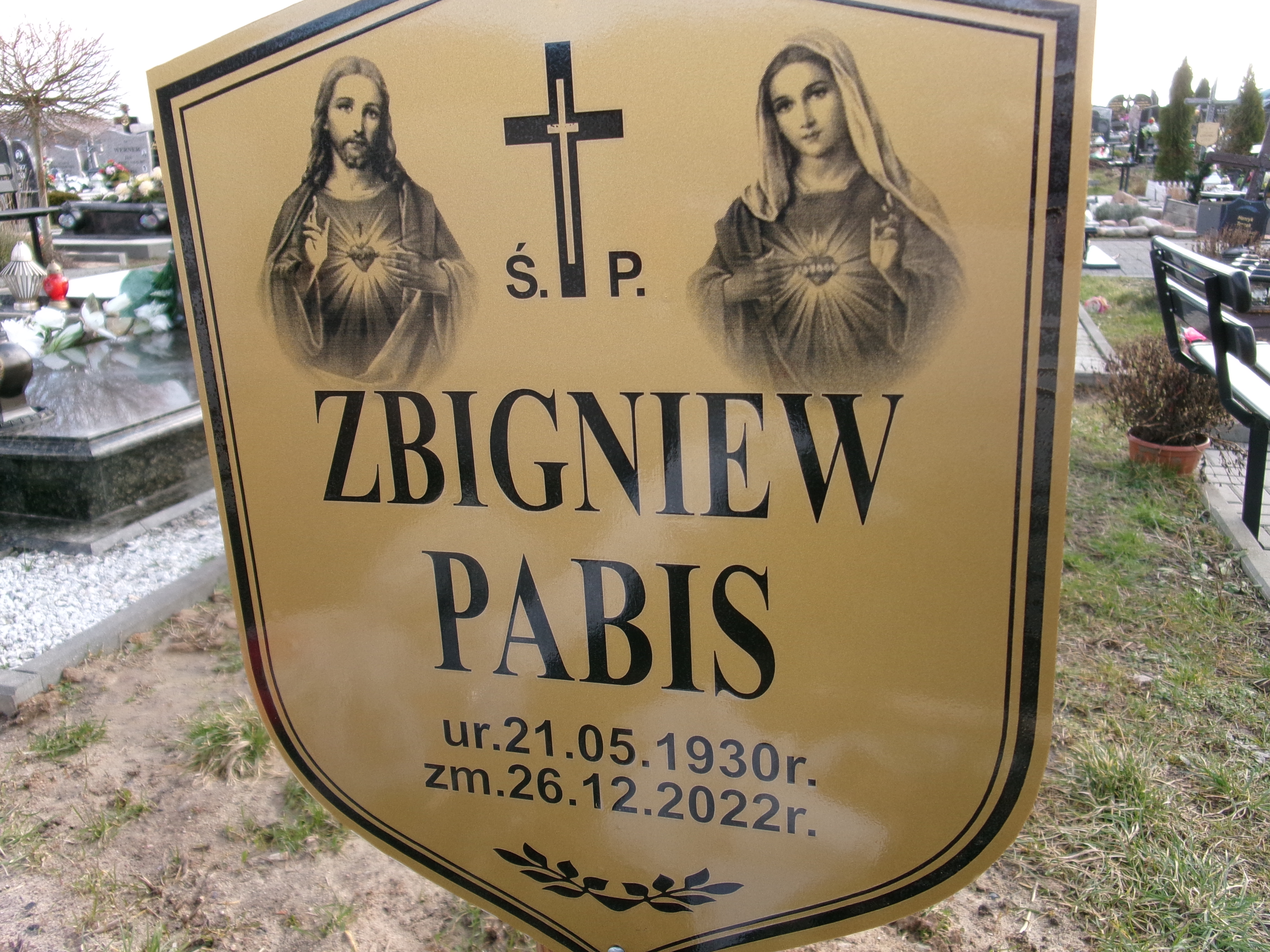 Zbigniew Pabis 1930 Elbląg - Grobonet - Wyszukiwarka osób pochowanych