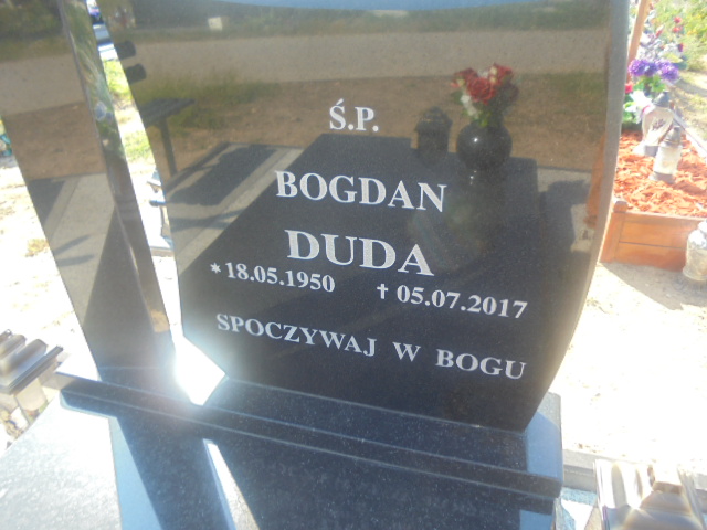 Bogdan Duda 1950 Elbląg - Grobonet - Wyszukiwarka osób pochowanych