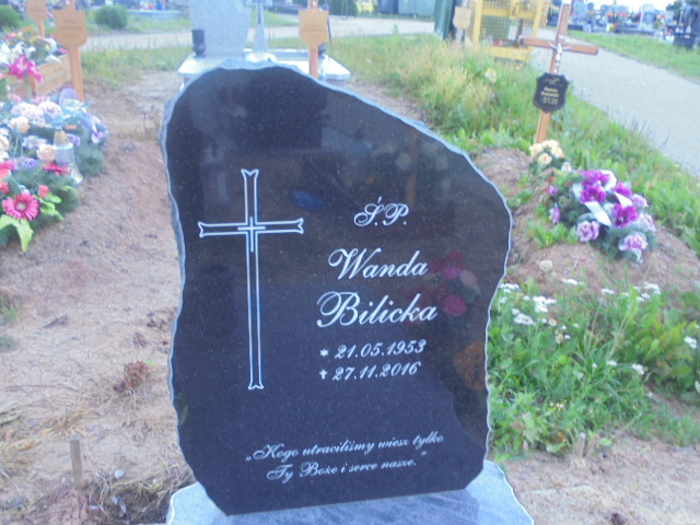 Wanda Bilicka 1953 Elbląg - Grobonet - Wyszukiwarka osób pochowanych