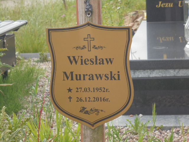 Wiesław Murawski 1952 Elbląg - Grobonet - Wyszukiwarka osób pochowanych
