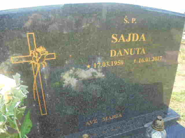Danuta   Ewa Sajda 1950 Elbląg - Grobonet - Wyszukiwarka osób pochowanych