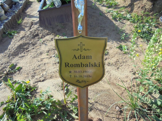 Adam Rombalski 1966 Elbląg - Grobonet - Wyszukiwarka osób pochowanych
