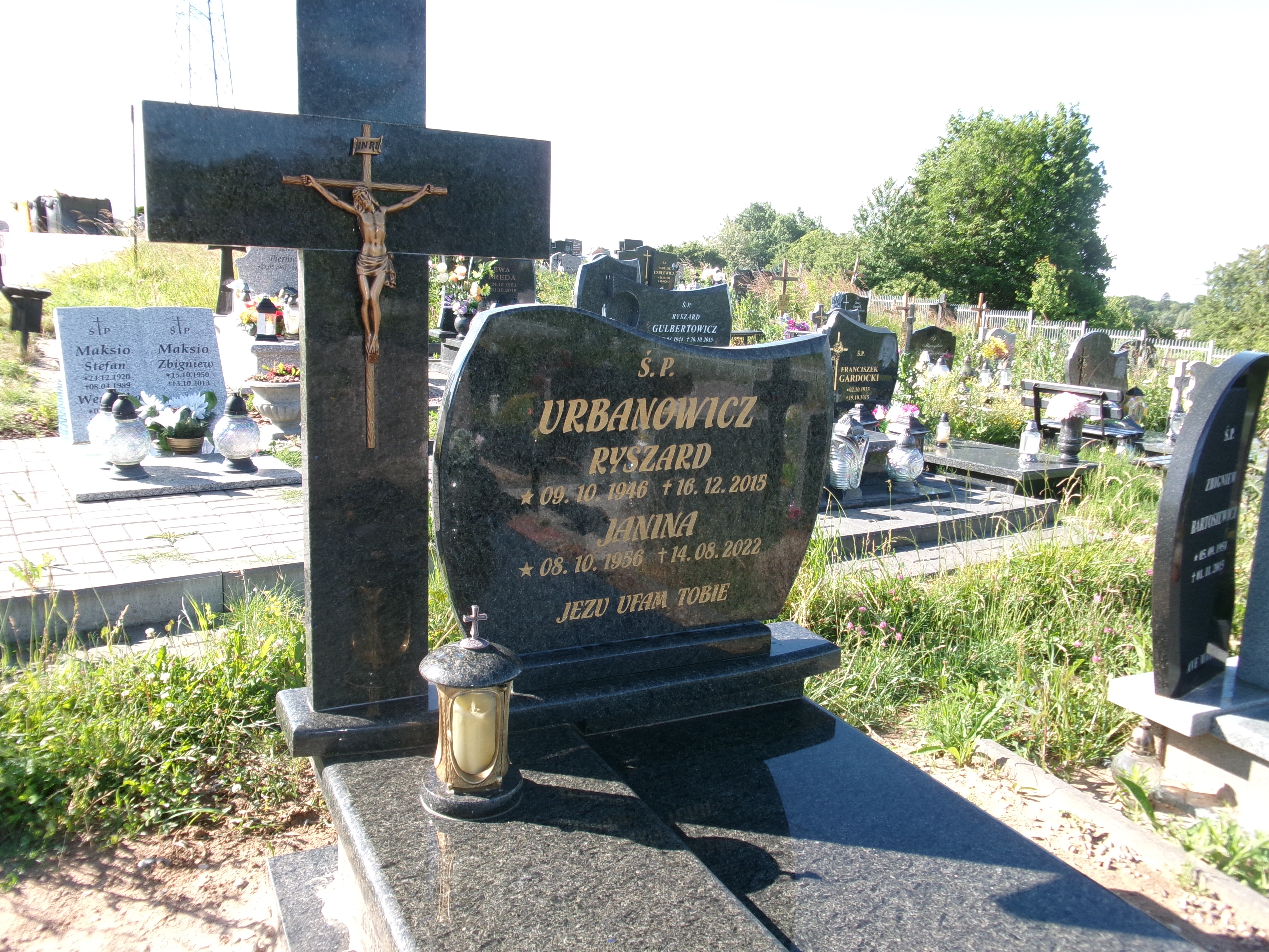 Ryszard Urbanowicz  1946 Elbląg - Grobonet - Wyszukiwarka osób pochowanych