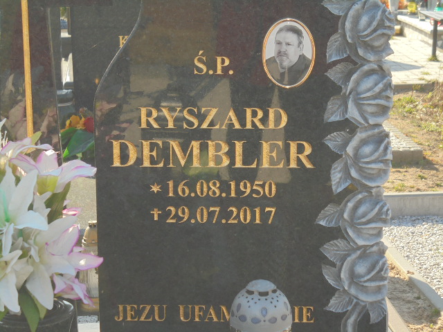 Ryszard Dembler 1950 Elbląg - Grobonet - Wyszukiwarka osób pochowanych