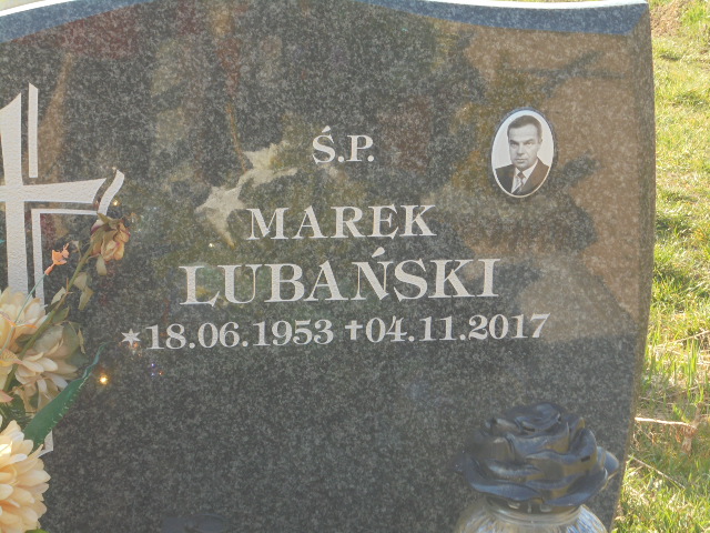 Marek Lubański  1953 Elbląg - Grobonet - Wyszukiwarka osób pochowanych