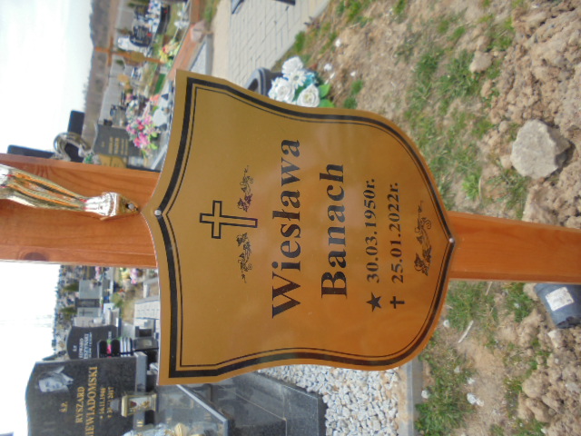 Wiesława Banach 1950 Elbląg - Grobonet - Wyszukiwarka osób pochowanych