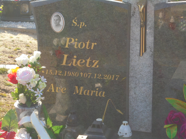 Piotr Lietz 1980 Elbląg - Grobonet - Wyszukiwarka osób pochowanych