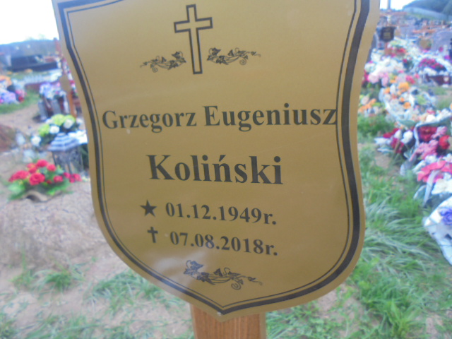 Grzegorz Koliński 1949 Elbląg - Grobonet - Wyszukiwarka osób pochowanych