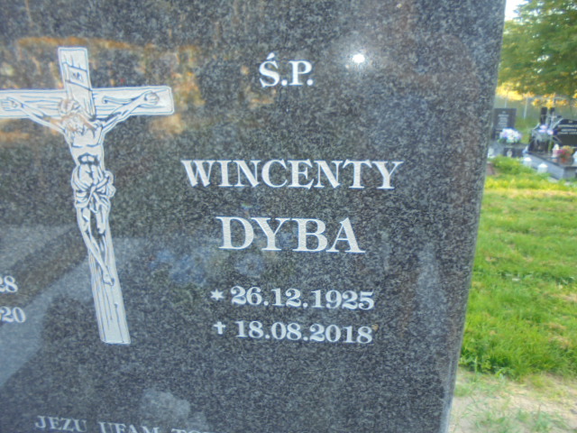 Wincenty Dyba 1925 Elbląg - Grobonet - Wyszukiwarka osób pochowanych