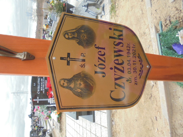 Józef Czyżewski  1942 Elbląg - Grobonet - Wyszukiwarka osób pochowanych