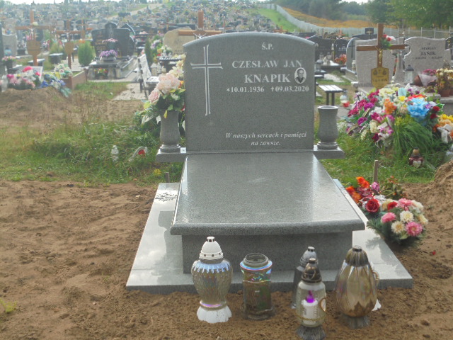 Grób Czesław  Jan   Knapik