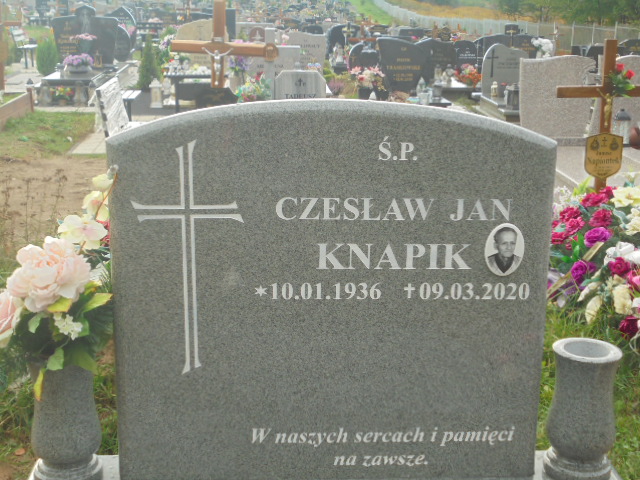 Czesław  Jan Knapik 1936 Elbląg - Grobonet - Wyszukiwarka osób pochowanych