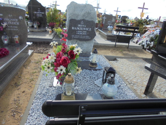 Grób Irena Rajkiewicz
