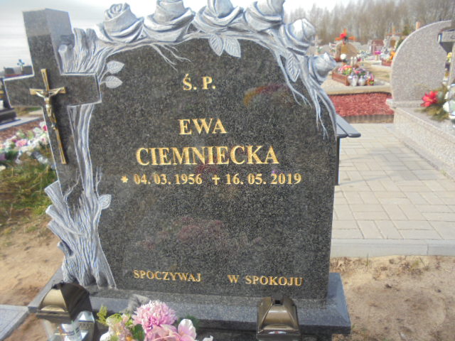 Ewa Ciemniecka 1956 Elbląg - Grobonet - Wyszukiwarka osób pochowanych