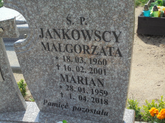 Marian Jankowski  1959 Elbląg - Grobonet - Wyszukiwarka osób pochowanych