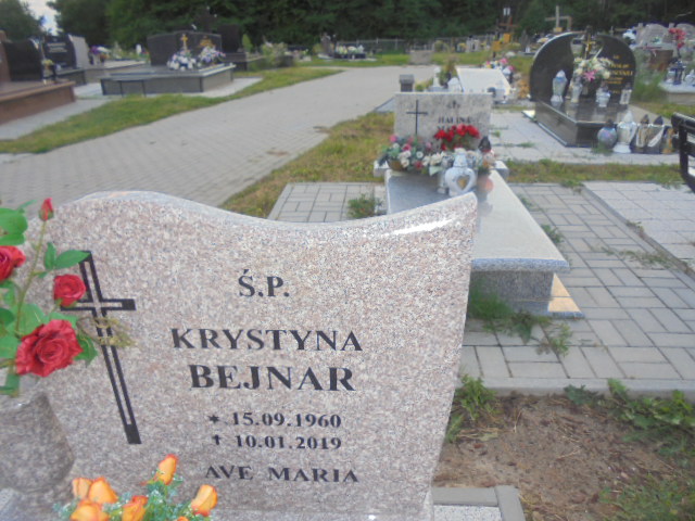 Krystyna Bejnar 1960 Elbląg - Grobonet - Wyszukiwarka osób pochowanych