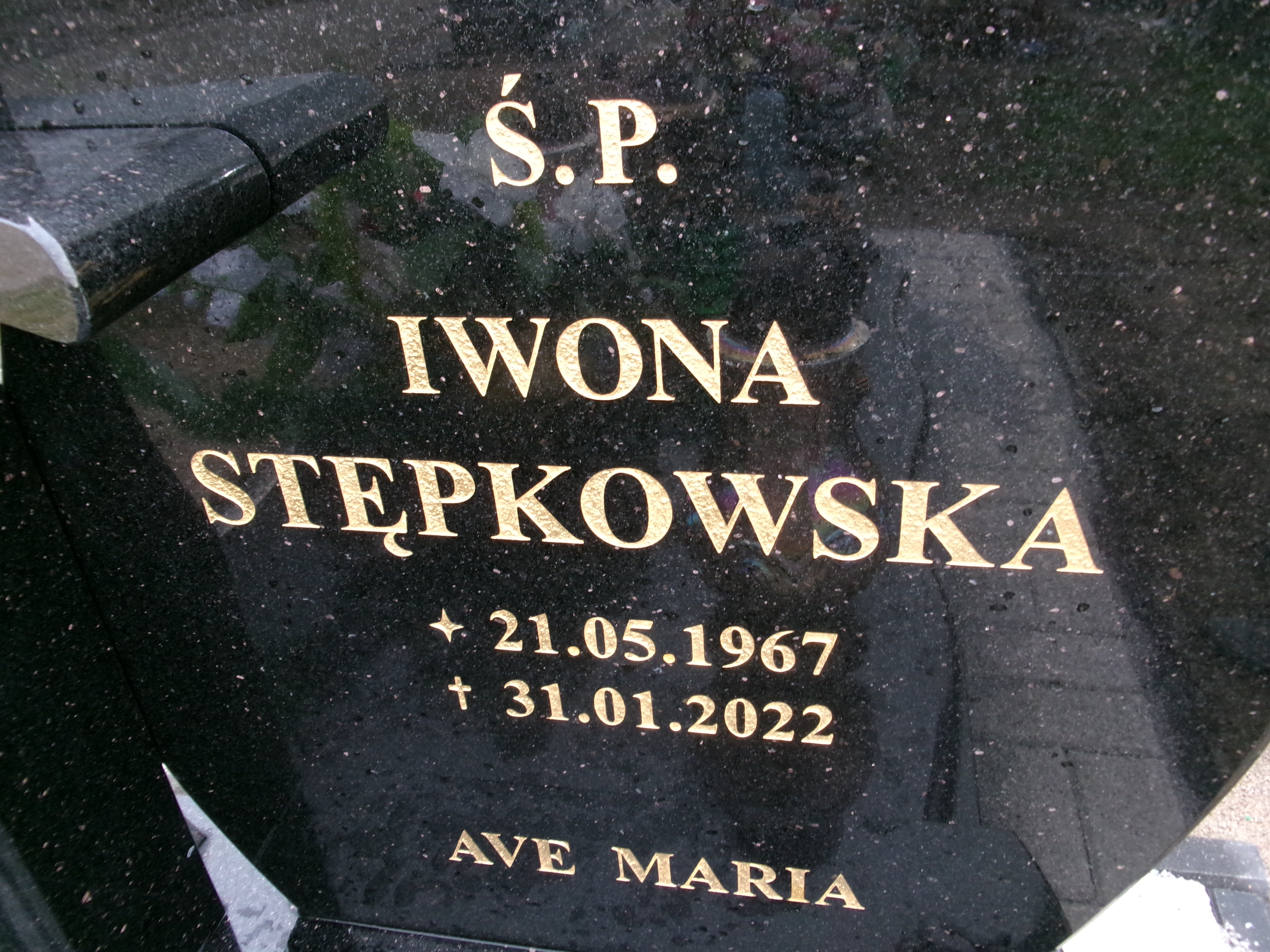 Iwona Stępkowska 1967 Elbląg - Grobonet - Wyszukiwarka osób pochowanych