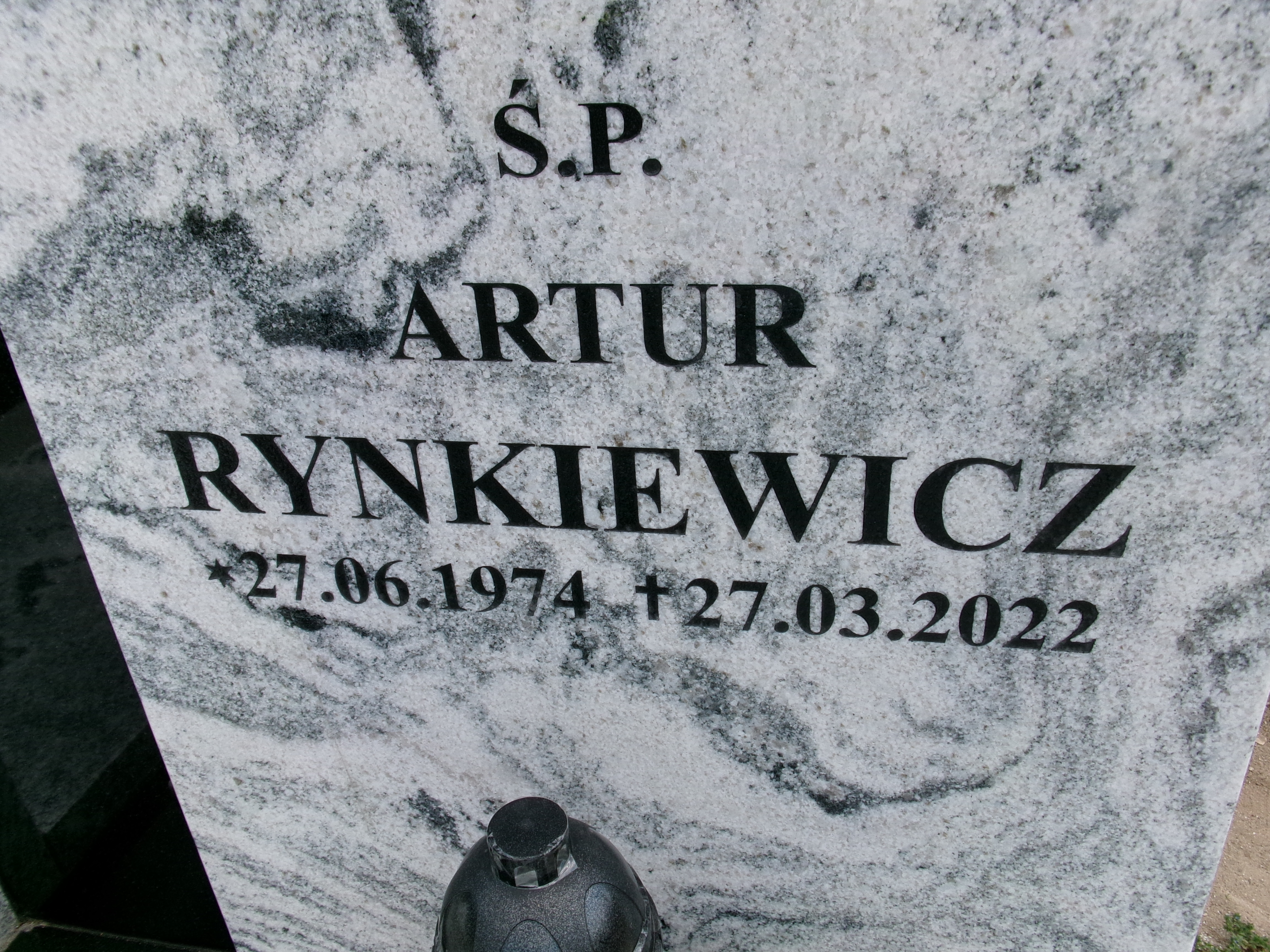 Artur Rynkiewicz 1974 Elbląg - Grobonet - Wyszukiwarka osób pochowanych