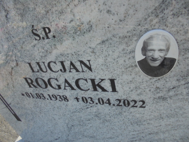 Lucjan Rogacki 1938 Elbląg - Grobonet - Wyszukiwarka osób pochowanych