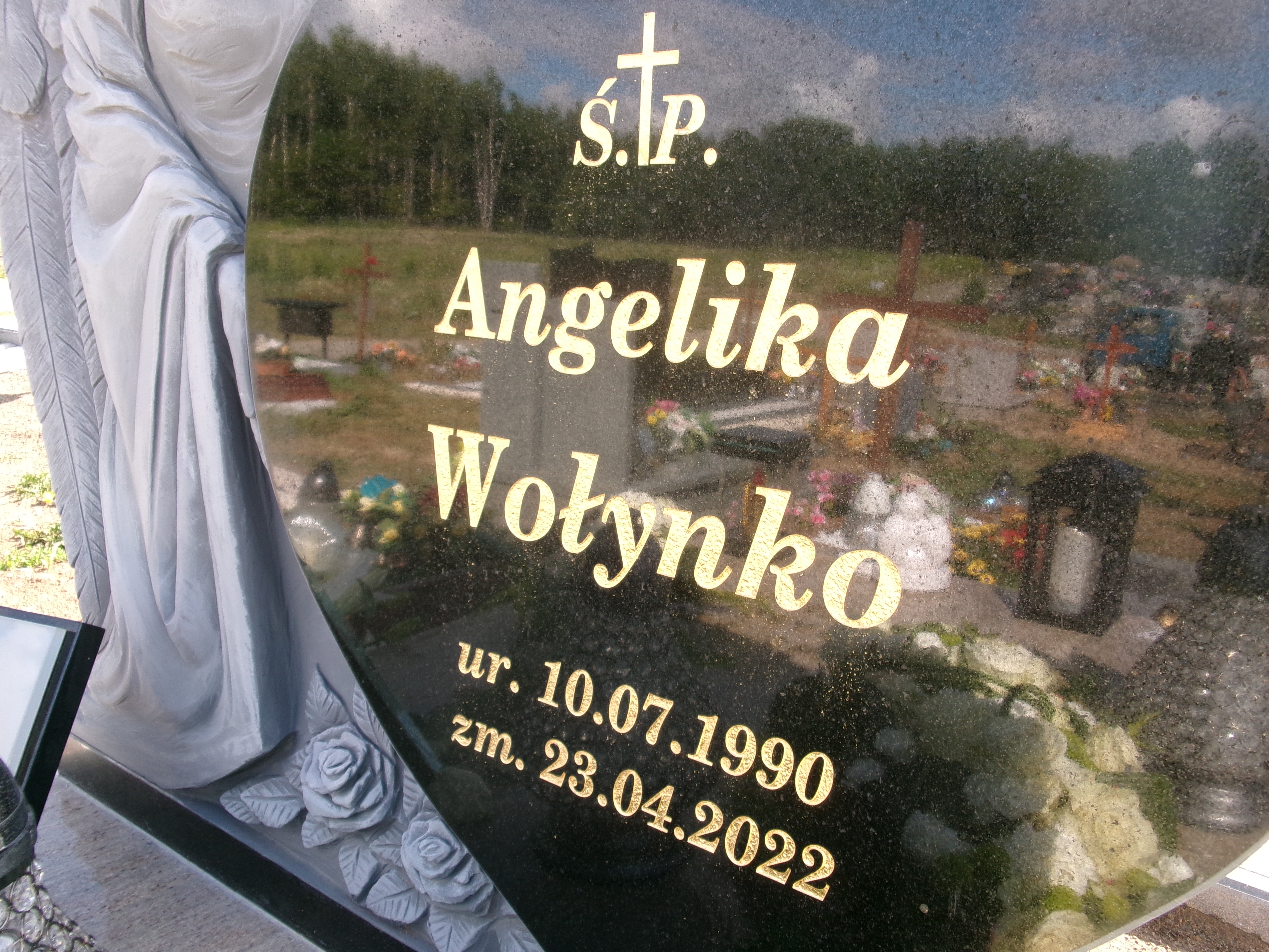 Angelika Wołynko 1990 Elbląg - Grobonet - Wyszukiwarka osób pochowanych