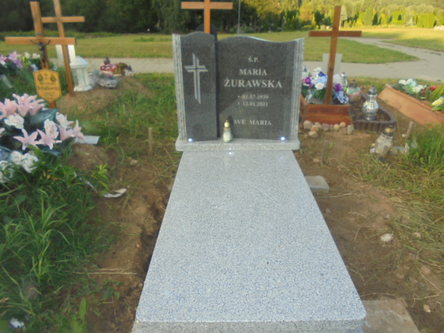 Grób Maria   Bronisława Żurawska