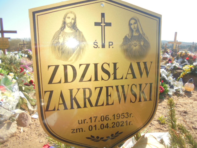 Zdzisław Zakrzewski 1953 Elbląg - Grobonet - Wyszukiwarka osób pochowanych