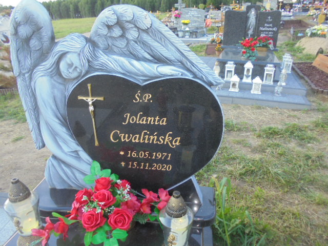 Jolanta   Grażyna Cwalińska 1971 Elbląg - Grobonet - Wyszukiwarka osób pochowanych