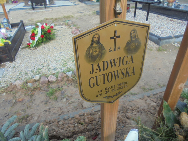 Jadwiga Gutowska 1939 Elbląg - Grobonet - Wyszukiwarka osób pochowanych