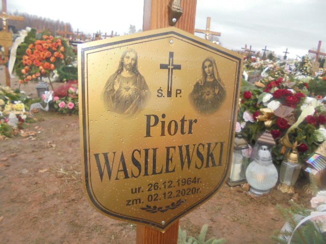 Piotr Wasilewski 1964 Elbląg - Grobonet - Wyszukiwarka osób pochowanych