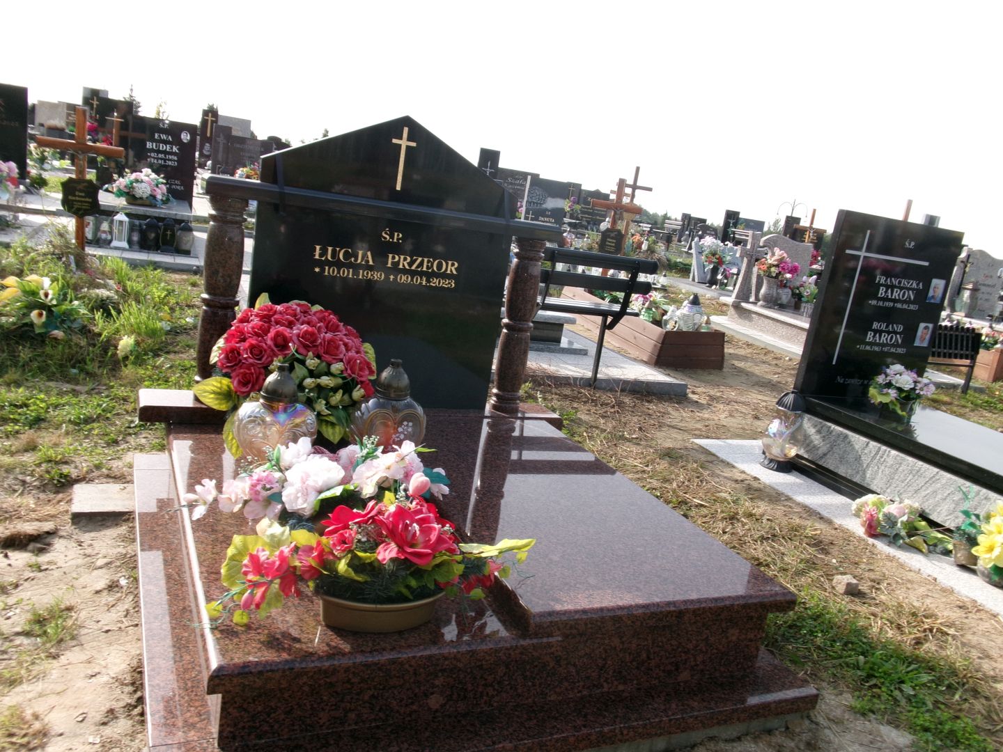 Grób Łucja Przeor