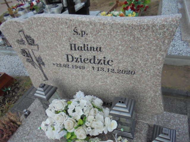 Halina Dziedzic 1949 Elbląg - Grobonet - Wyszukiwarka osób pochowanych