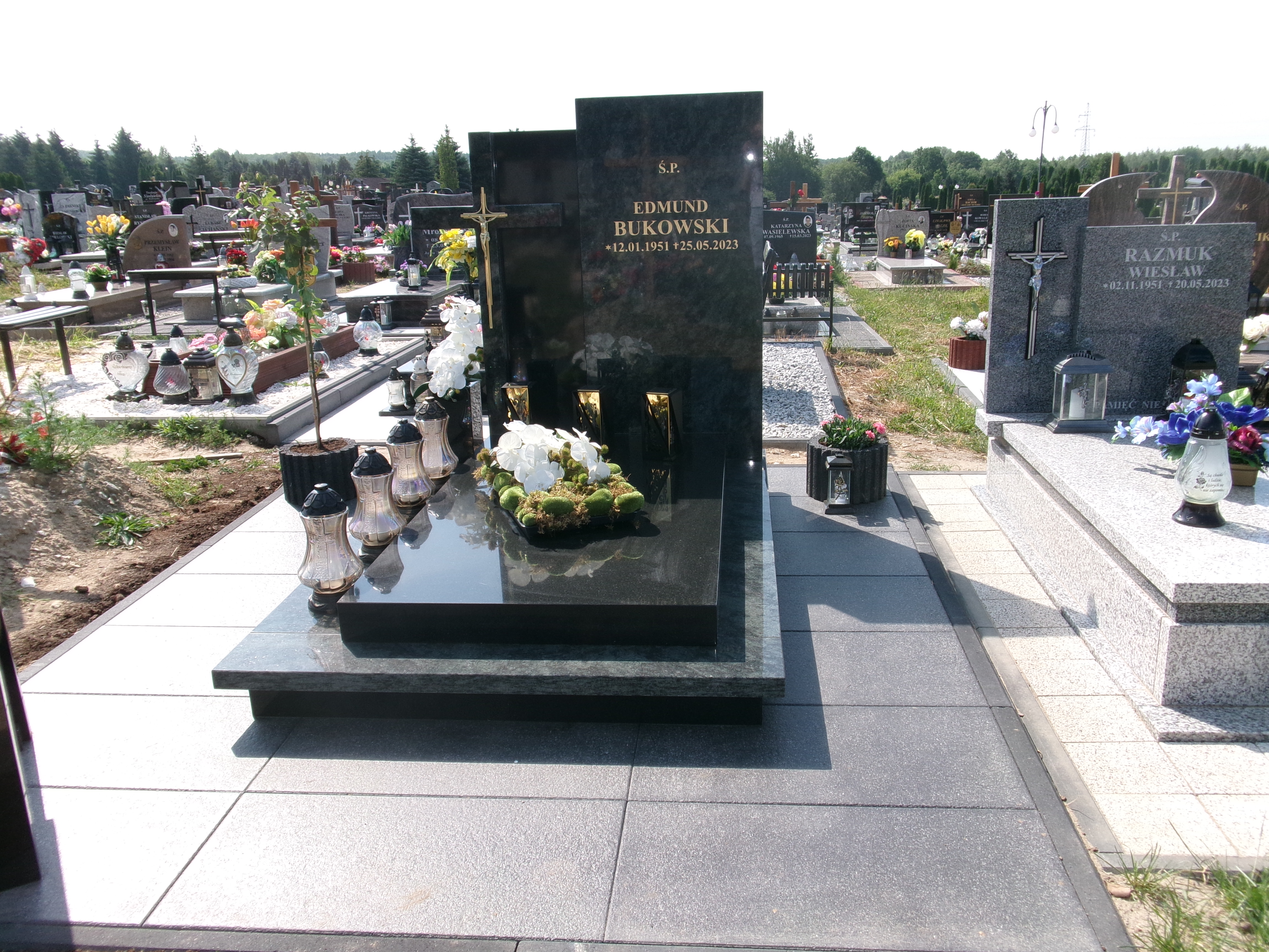 Grób Edmund Bukowski