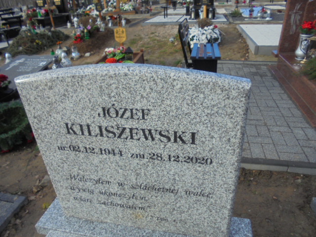 Józef Kiliszewski 1944 Elbląg - Grobonet - Wyszukiwarka osób pochowanych