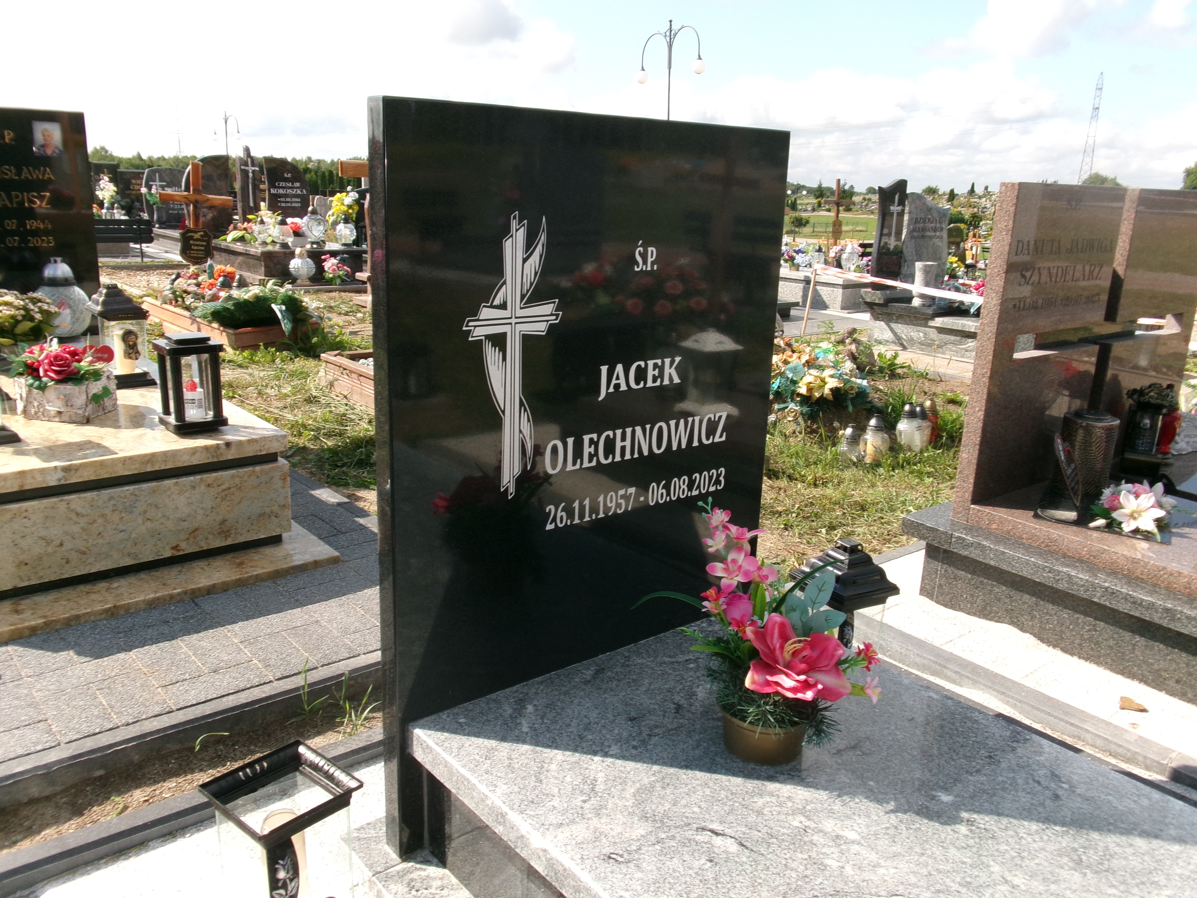 Jacek Olechnowicz 1957 Elbląg - Grobonet - Wyszukiwarka osób pochowanych