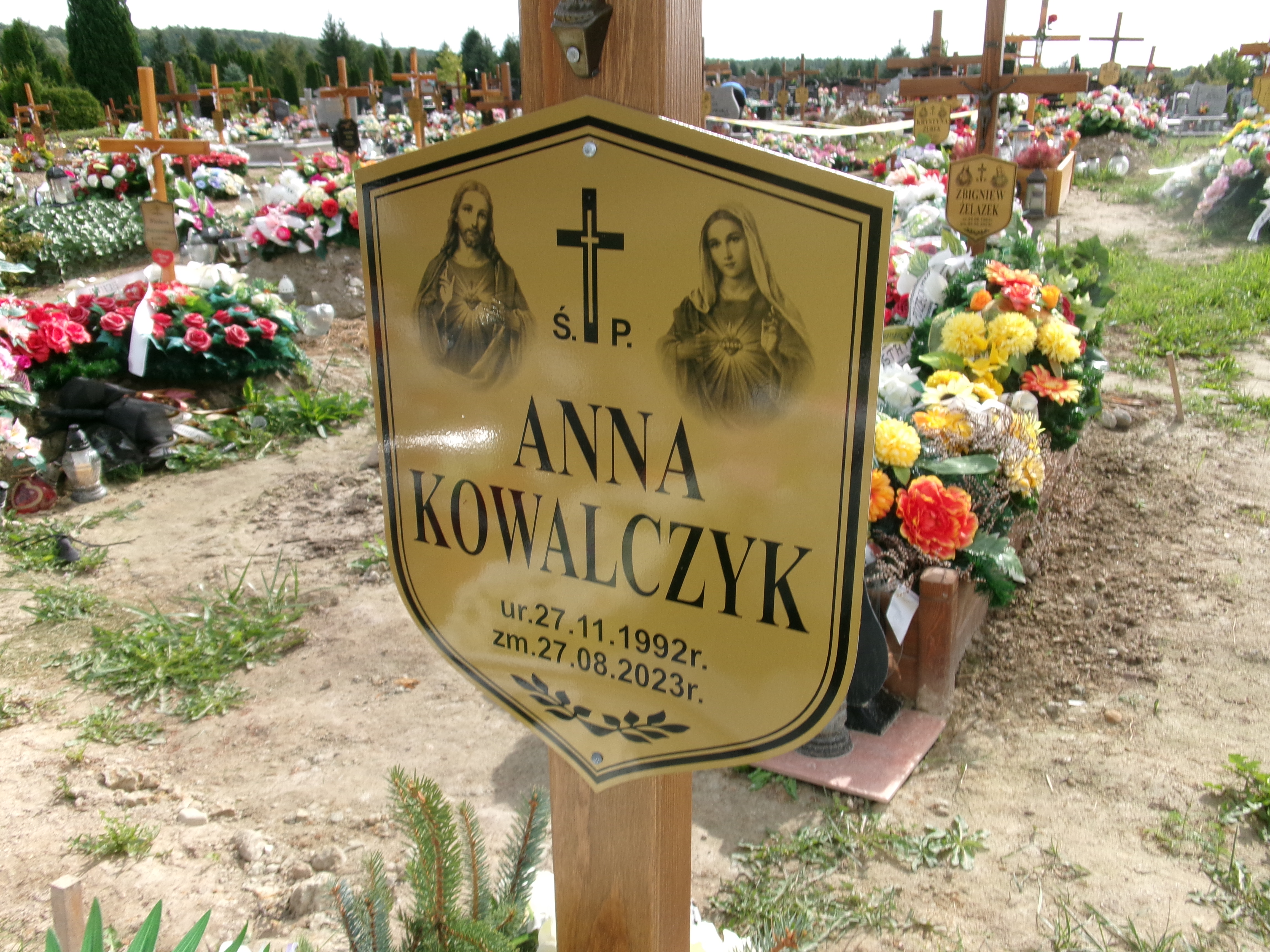 Anna Kowalczyk 1992 Elbląg - Grobonet - Wyszukiwarka osób pochowanych