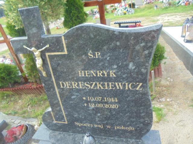 Grób Henryk Dereszkiewicz