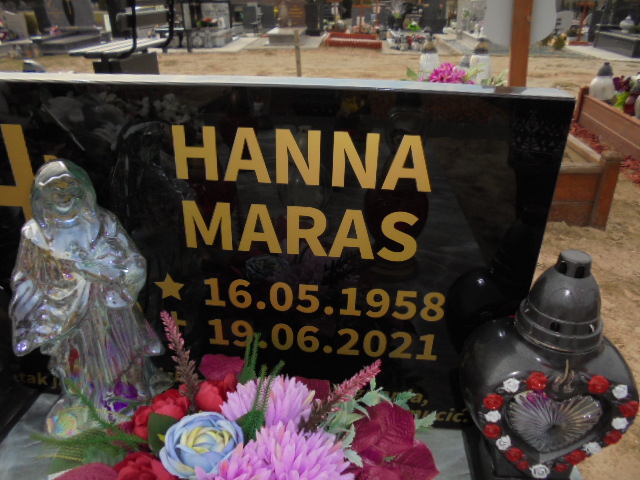 Hanna Maras 1958 Elbląg - Grobonet - Wyszukiwarka osób pochowanych