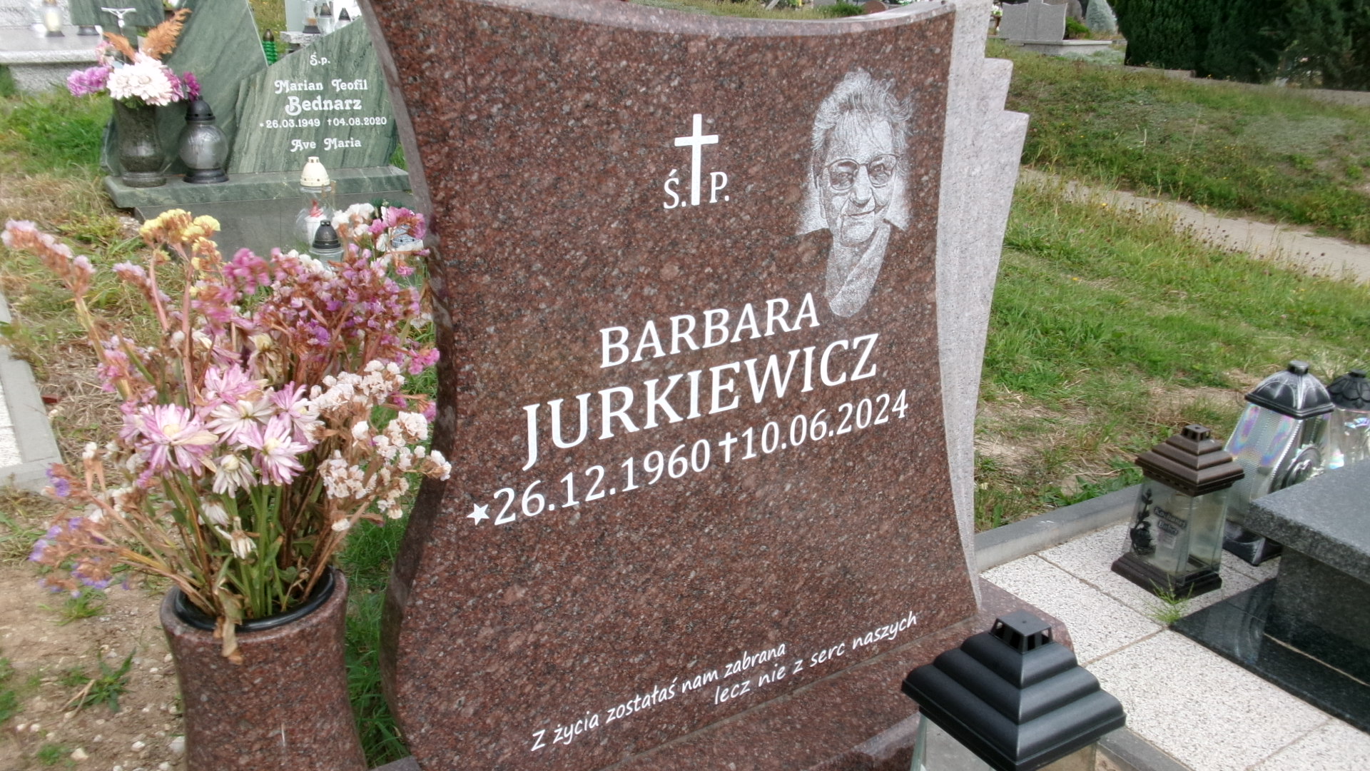 Barbara Jurkiewicz 1960 Elbląg - Grobonet - Wyszukiwarka osób pochowanych