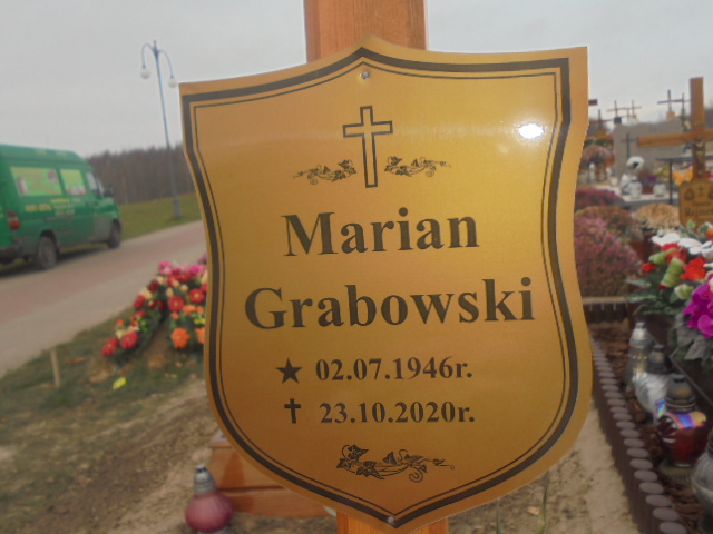  Grabowski  1946 Elbląg - Grobonet - Wyszukiwarka osób pochowanych