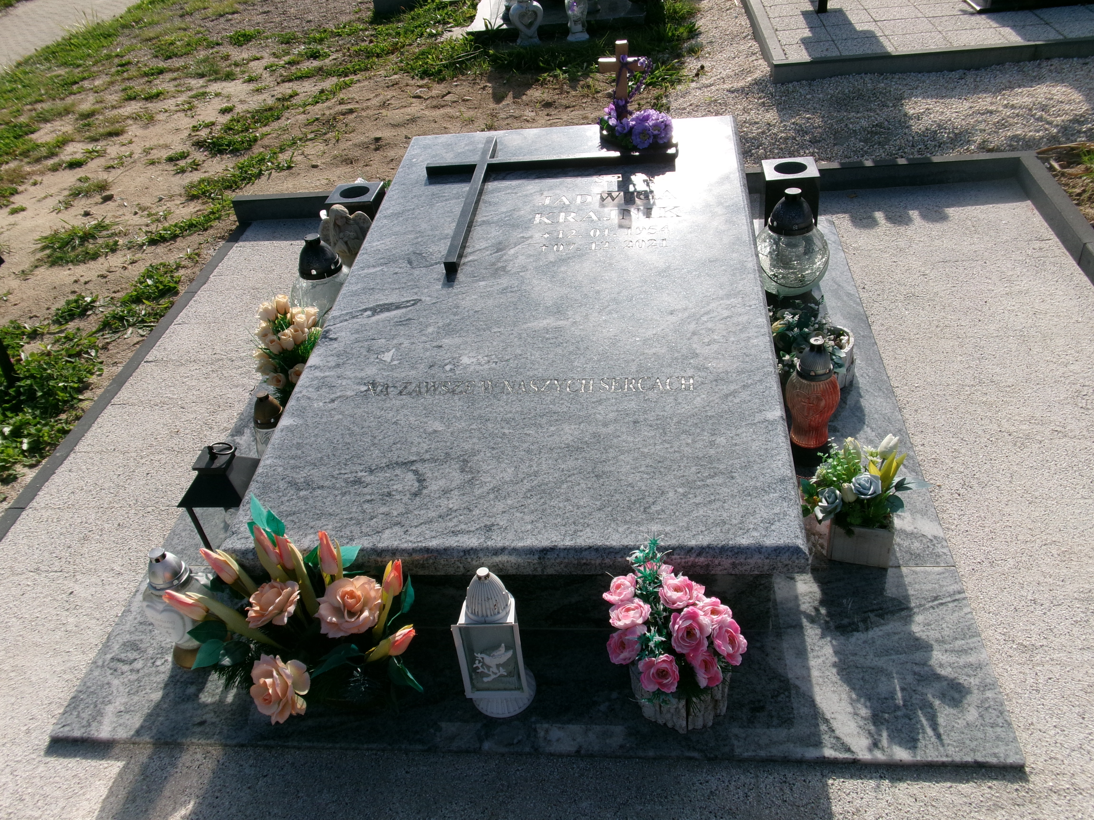 Grób Jadwiga  Bożena   Krajnik