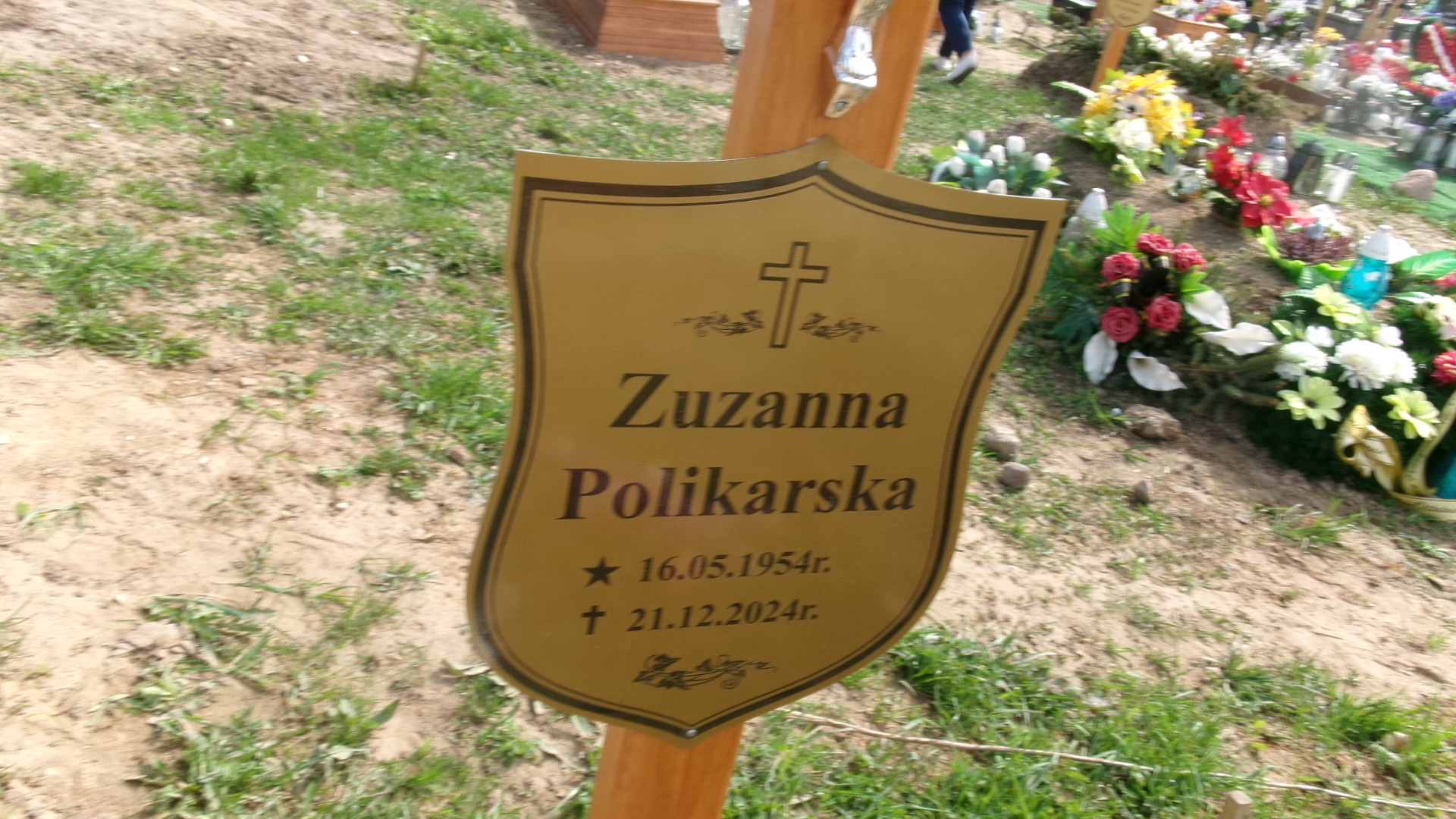 Zuzanna Polikarska 1954 Elbląg - Grobonet - Wyszukiwarka osób pochowanych