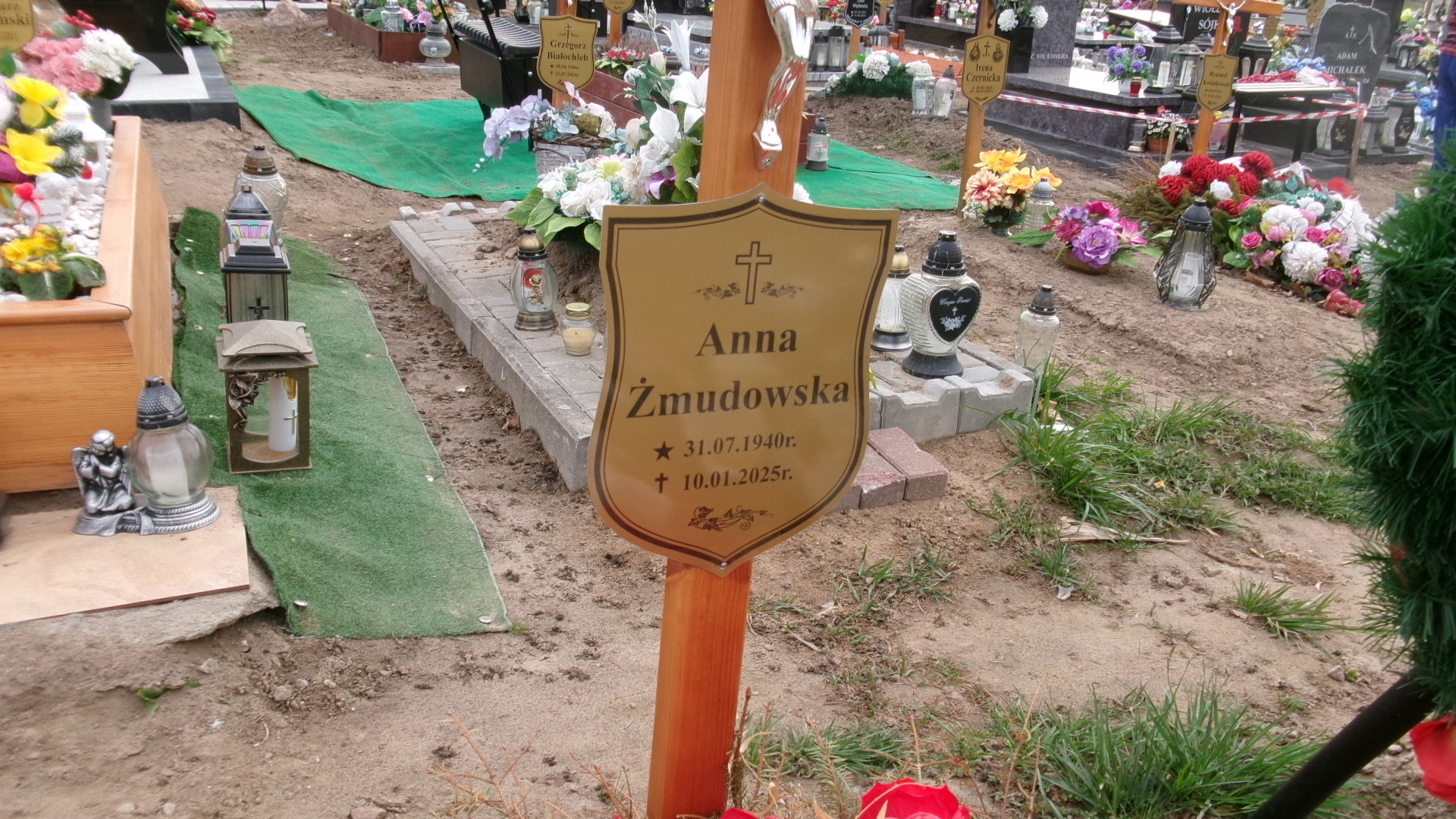 Anna Żmudowska  1940 Elbląg - Grobonet - Wyszukiwarka osób pochowanych