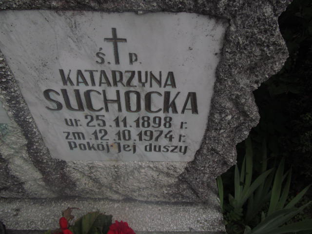 Katarzyna Suchocka 1898 Elbląg - Grobonet - Wyszukiwarka osób pochowanych