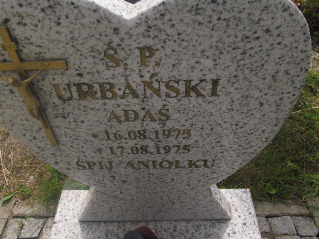 Adam Urbański 1975 Elbląg - Grobonet - Wyszukiwarka osób pochowanych